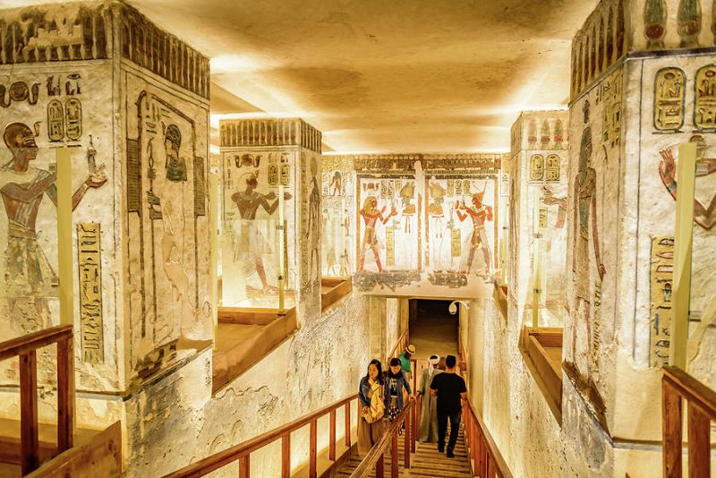 Walk through ancient history at the Valley of the Kings on an unforgettable 9-day Egypt Family Holiday.