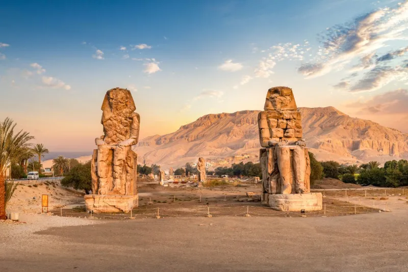 Colossi of Memnon Luxor cruise