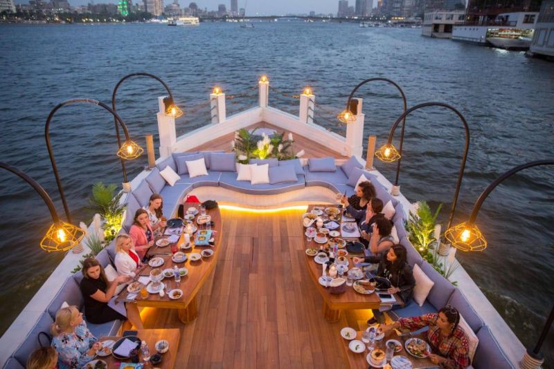 Dahabya Nile Cruise in luxury Egypt tour packages from USA