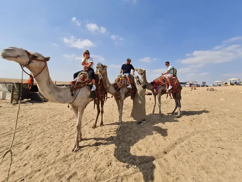 Cairo tour camel ride Giza Pyramids adventure