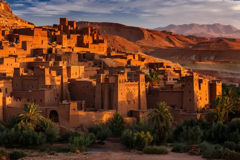 Explore the historic Moroccan Kasbah