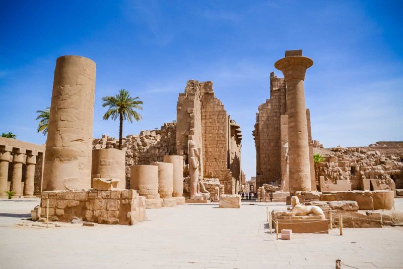 Visiting Karnak Temple with Steigenberger Royale Nile Cruise – towering pillars, sphinx‑lined avenues, and ancient awe in Thebes