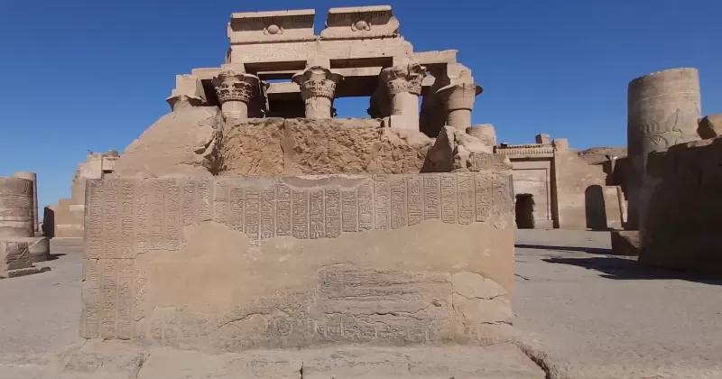 Ancient Nile-side temples of Kom Ombo and Edfu, showcasing Egyptian history and architecture