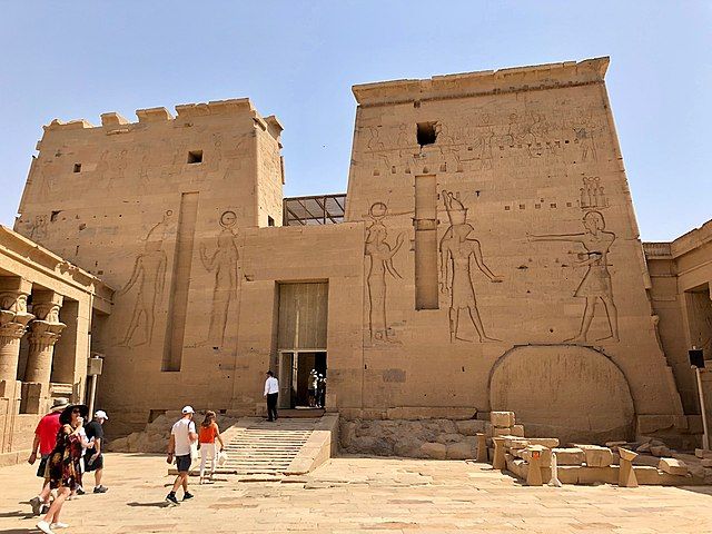 Admire the beauty of Philae Temple while enjoying a cultural journey on an 11-day all-inclusive Egypt Vacations.