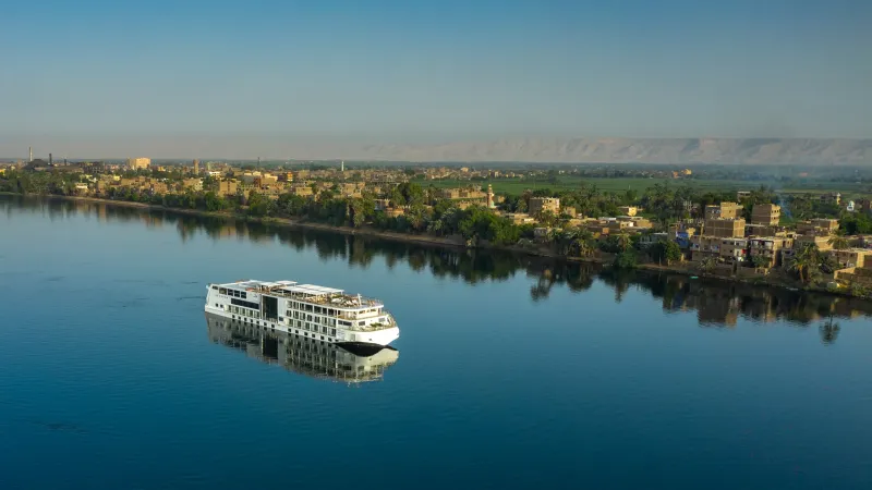 Budget Nile cruise ship between Luxor and Aswan