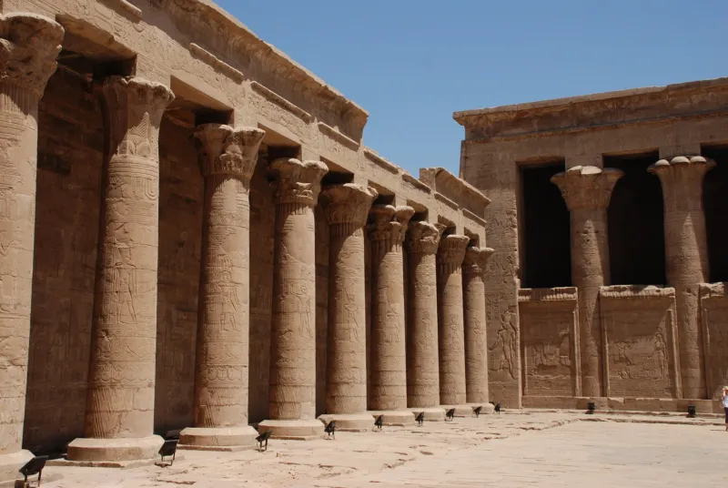 Explore the Temple of Horus on Orient Dahabiya Cruise