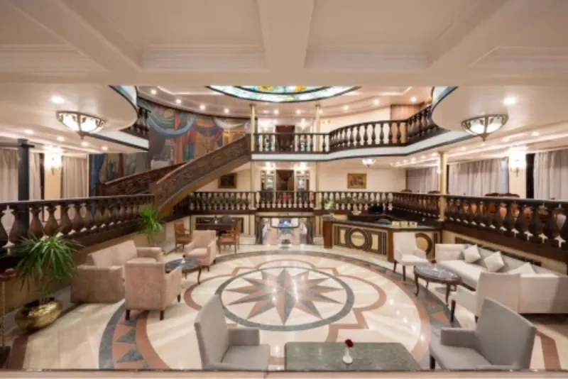 Kleos Nile Cruise Lobby Area