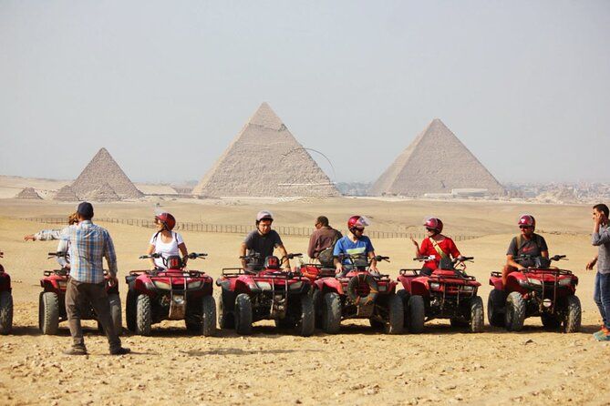 Quad bike safari Giza Pyramids desert adventure