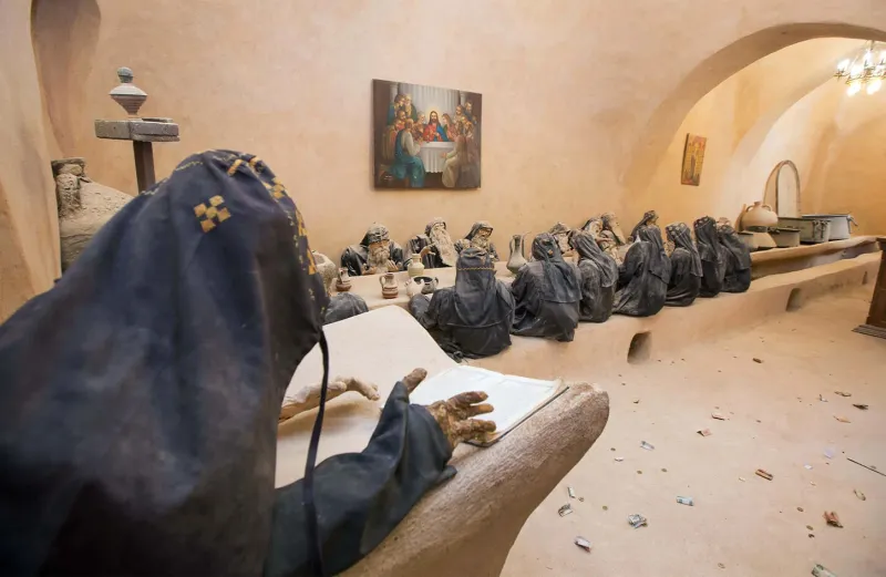 Deir Anba Bishoi Monastery from Alexandria day trip