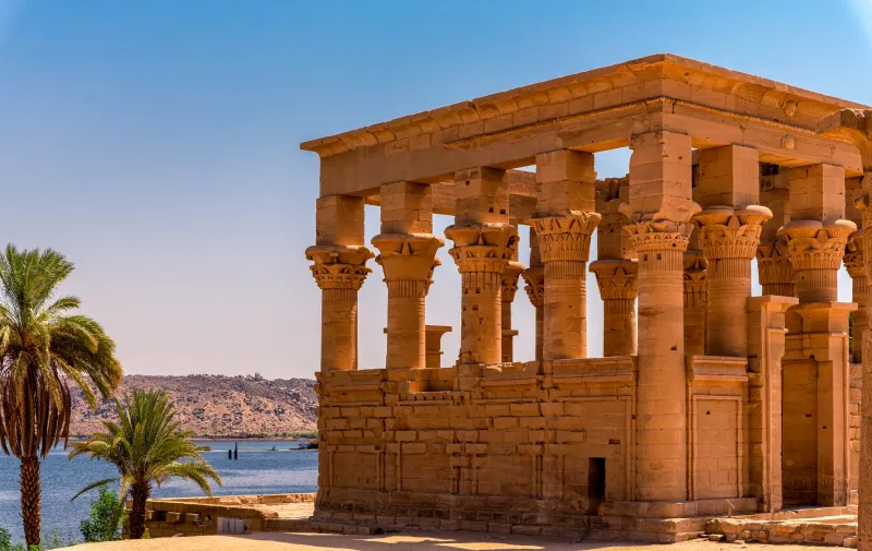 Philae Temple tour in Aswan Egypt exploring the history and heritage of the ancient Egyptian goddess Isis