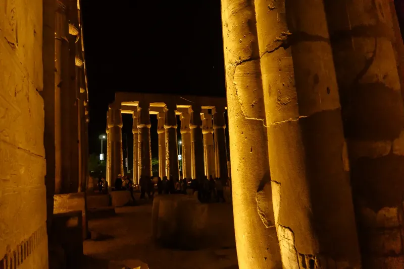 Cairo to Luxor flight tour, visit Karnak Temple