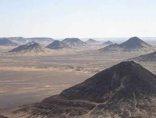 Mountain of the Dead in Siwa