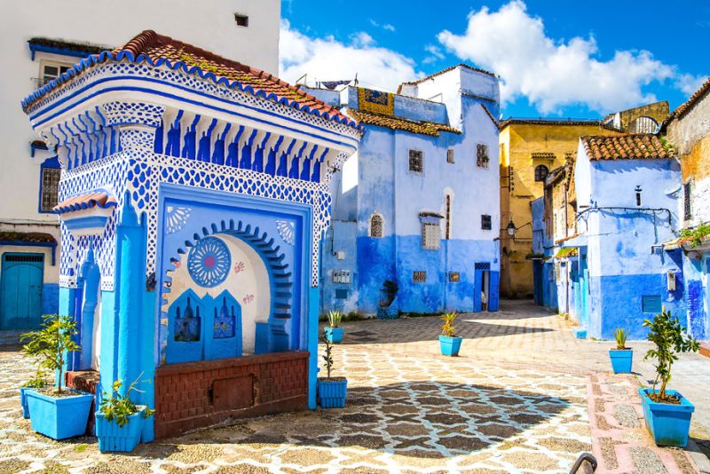 Tours in Morocco featuring the Blue City
