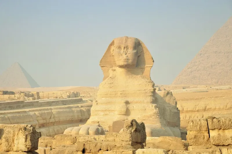 The Great Sphinx in Giza, Egypt