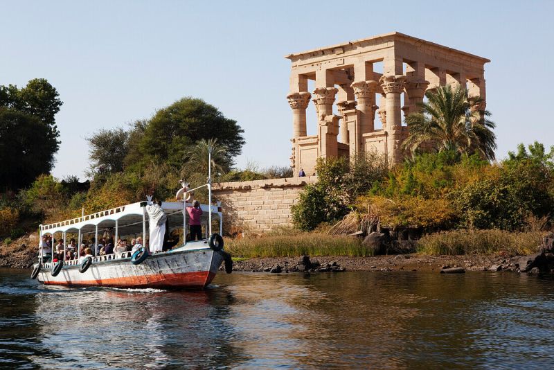 Philae Temple in Aswan during 8-day Easter tours in Egypt