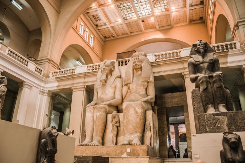 Explore Egypt’s rich history at the Egyptian Museum on an 8-Day All-Inclusive Egypt Vacations.