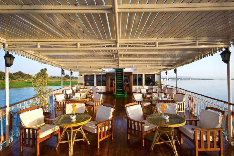 Sun Deck on SS Karim Nile Cruise