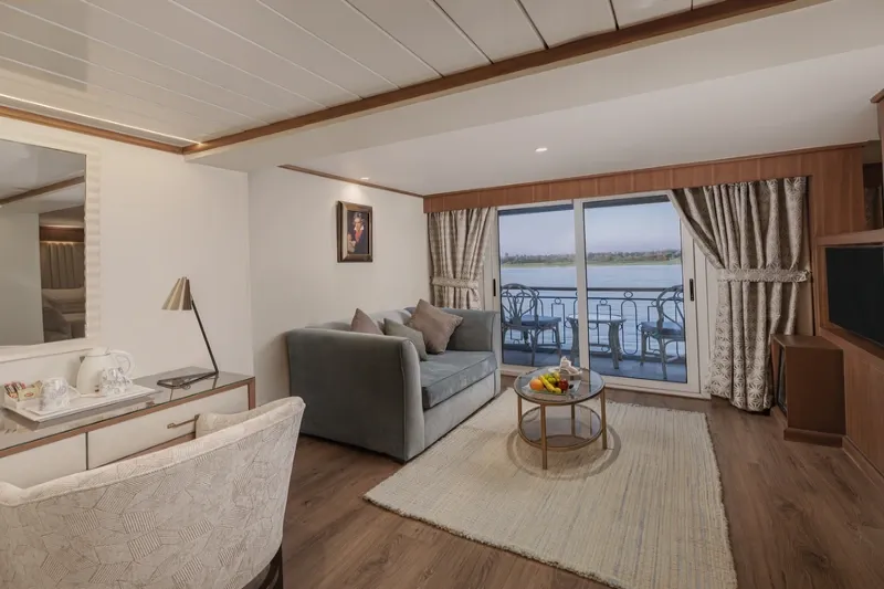 Luxury suite with Nile view