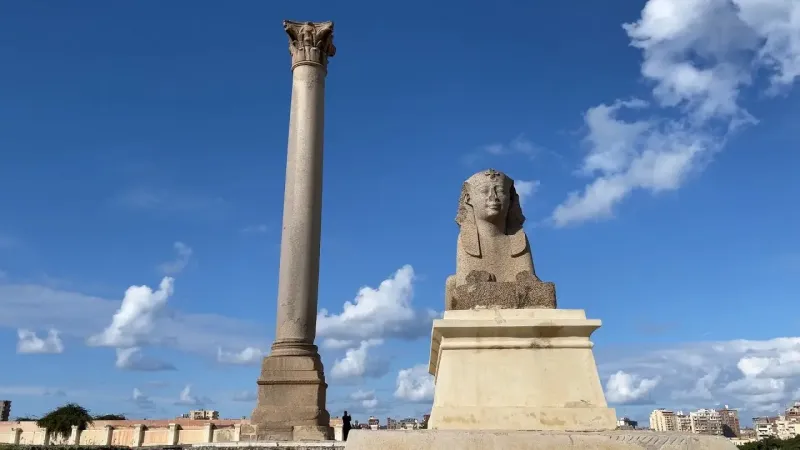 Alexandria excursion from Cairo, Pompeys Pillar visit