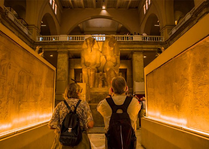 Discovering Egypt’s ancient history together at the Egyptian Museum through Egypt Honeymoon Packages.