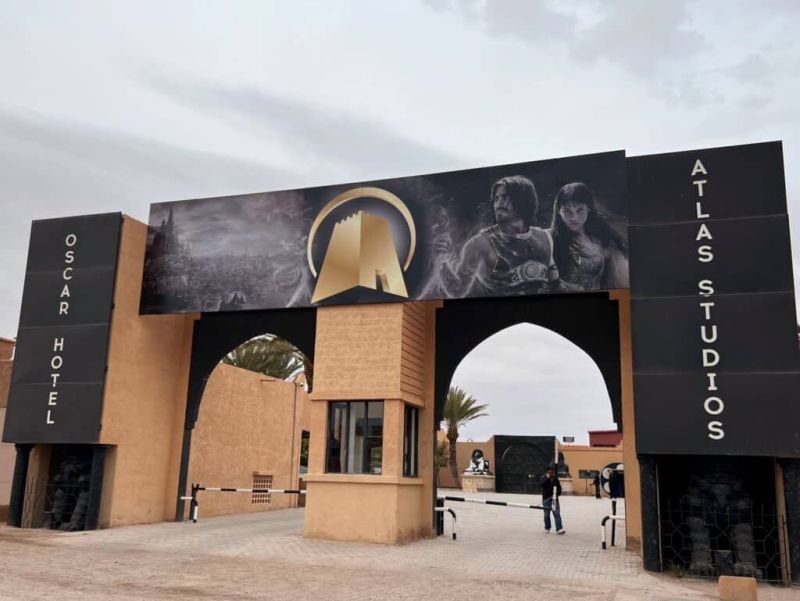 Step behind the scenes at the Atlas Film Studios on your Morocco private tour