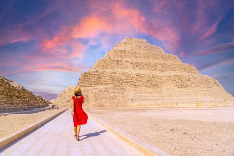 Saqqara Pyramids Guided Egypt Tour