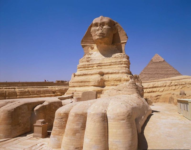 The Sphinx at Giza Plateau included in Cairo day tour