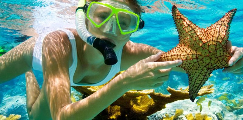 Crystal clear waters at Mahmya Island Hurghada trips