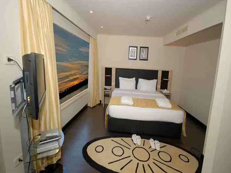 Deluxe cabin with Nile view aboard MS Moon Dance Nile Cruise