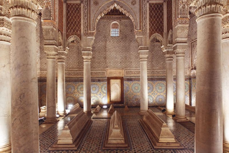 Explore Saadian Tombs during Morocco cultural tours