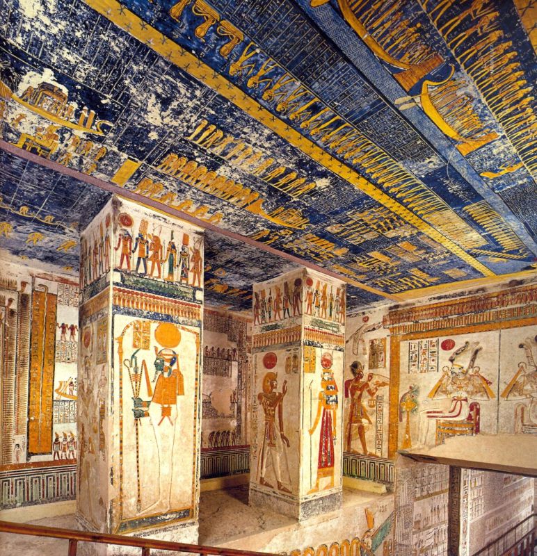 visiting Valley of the Kings on 8-day Easter Trip: Cairo and Nile Cruise