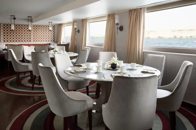 Elegant Dining Experience On Sanctuary Nile Adventurer