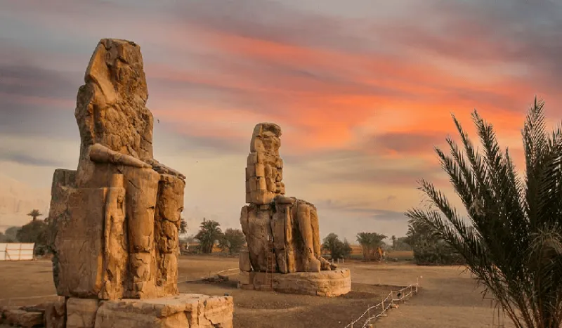 Colossi Of Memnon Ancient Guardians