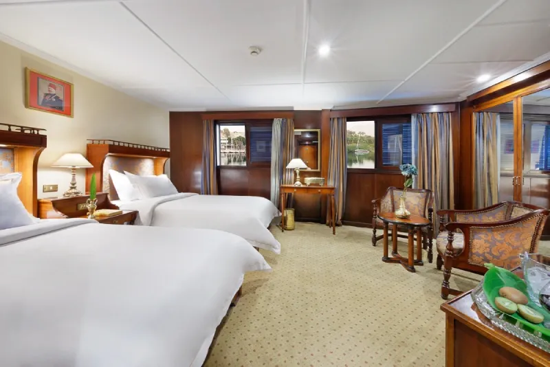 Double Cabin on SS Karim Nile Cruise