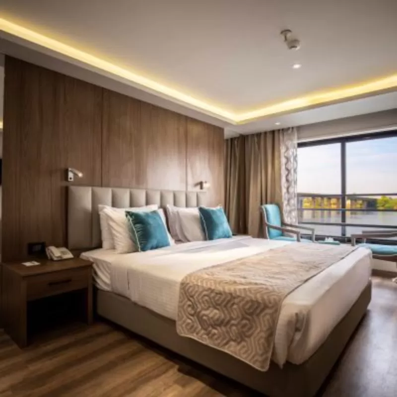 Enjoy a private cabin on the Semiramis II Nile Cruise from Luxor to Aswan