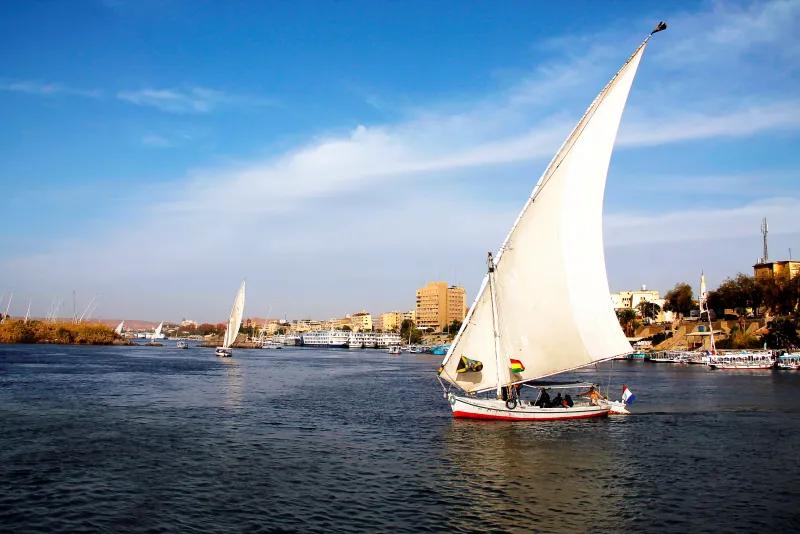 Sunset Felucca Ride in Aswan