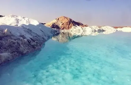Salt Lakes in Siwa Oasis