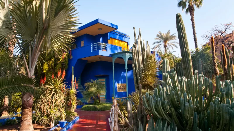 Majorelle Garden is a Morocco tour stop