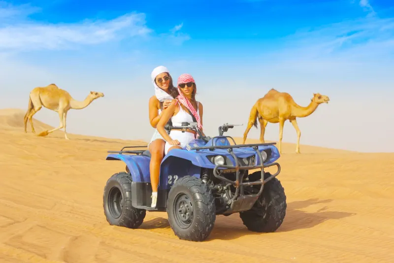 Best things to do in Dahab include quad biking adventures