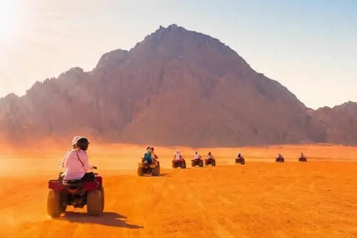 Quad biking is one of the best things to do in Dahab