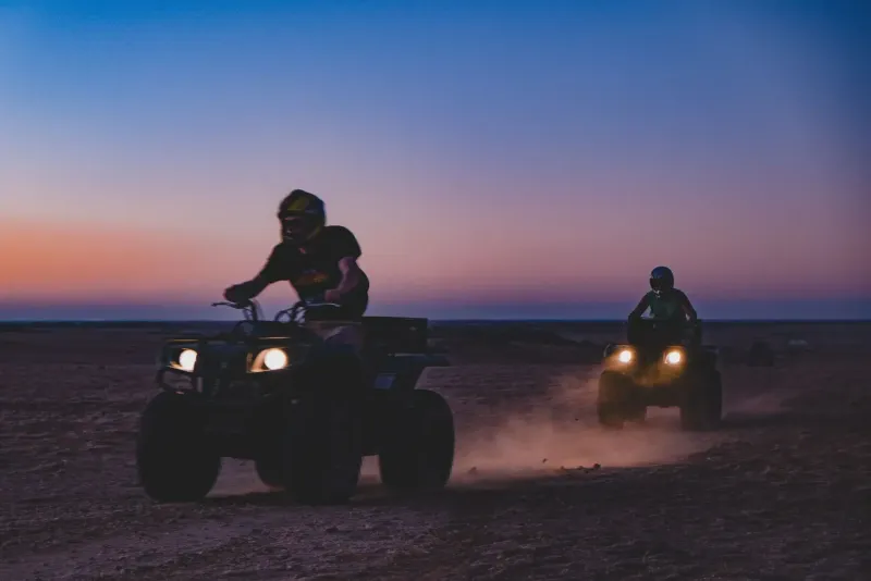 Experience quad biking on a Dahab one-day excursion