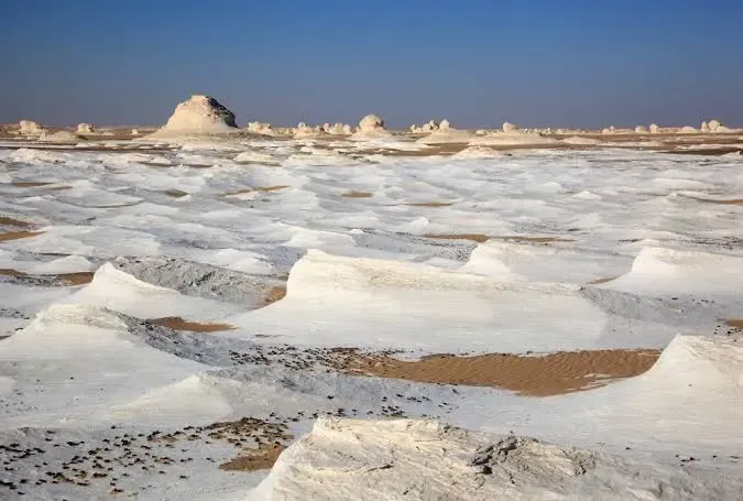 Salt Lakes in Siwa Oasis