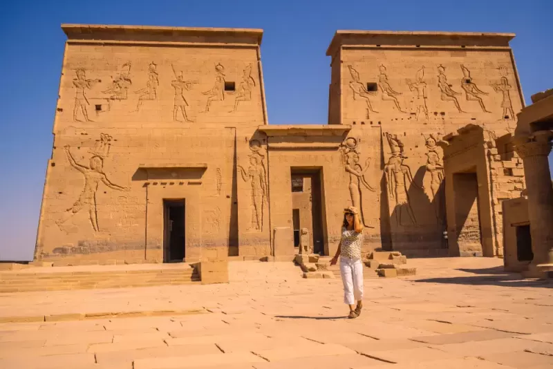 Philae Temple Aswan in Egypt tour packages from USA