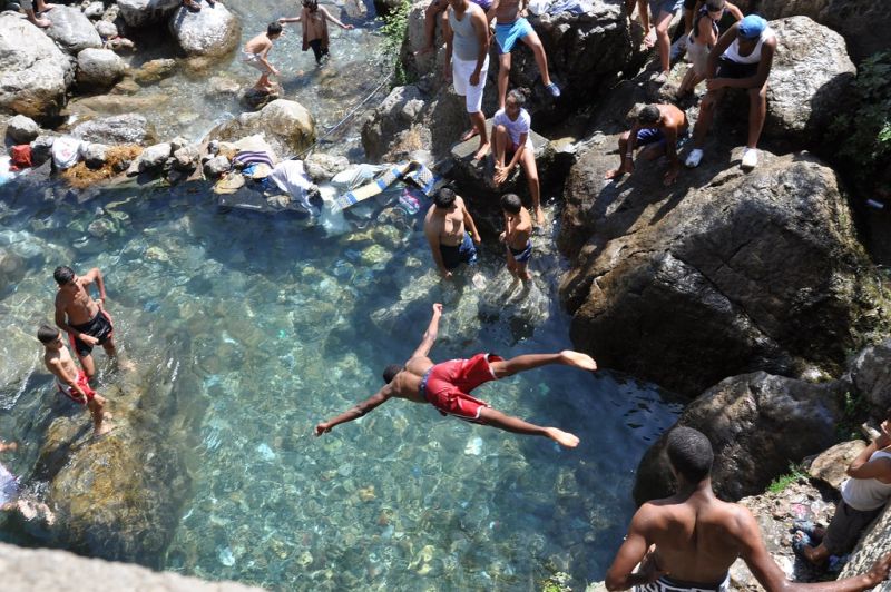 Feel the refreshing flow of Ras El Ma Spring with expert-led Morocco guided tours