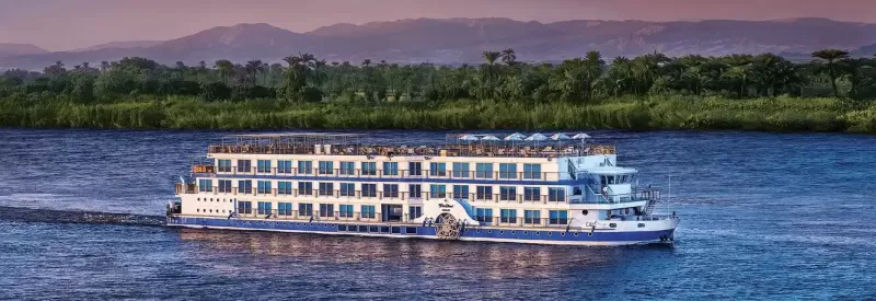 Sail the Nile in luxury from Luxor to Aswan on the Oberoi Philae