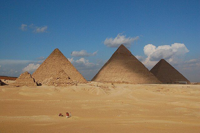 Explore the Great Pyramids of Giza as a highlight of an unforgettable 11-day all-inclusive Vacations to Egypt.