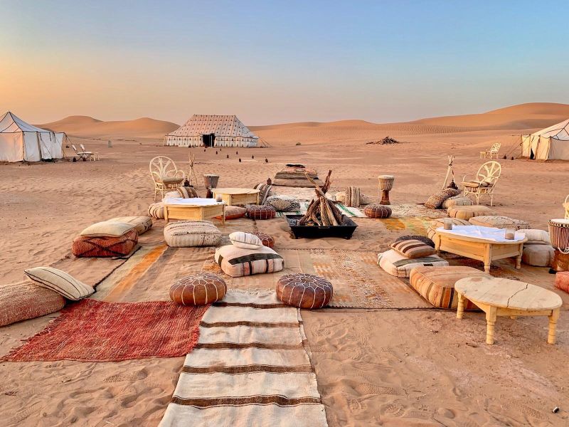 From Fes to Marrakech explore Morocco's vast desert landscapes on a thrilling desert tour