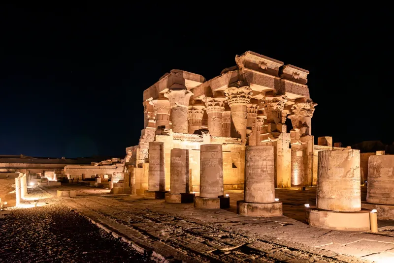 Visit Kom Ombo Temple on Orient Dahabiya Cruise