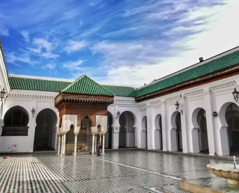 Discover Islamic history at Fez’s Qarawiyyin Mosque during your tour