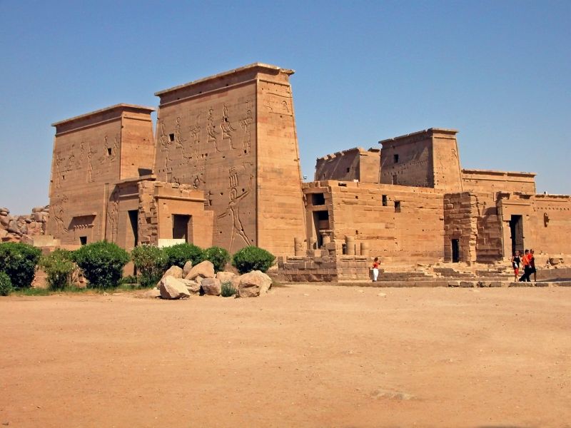 Beautiful Philae Temple on Agilkia Island